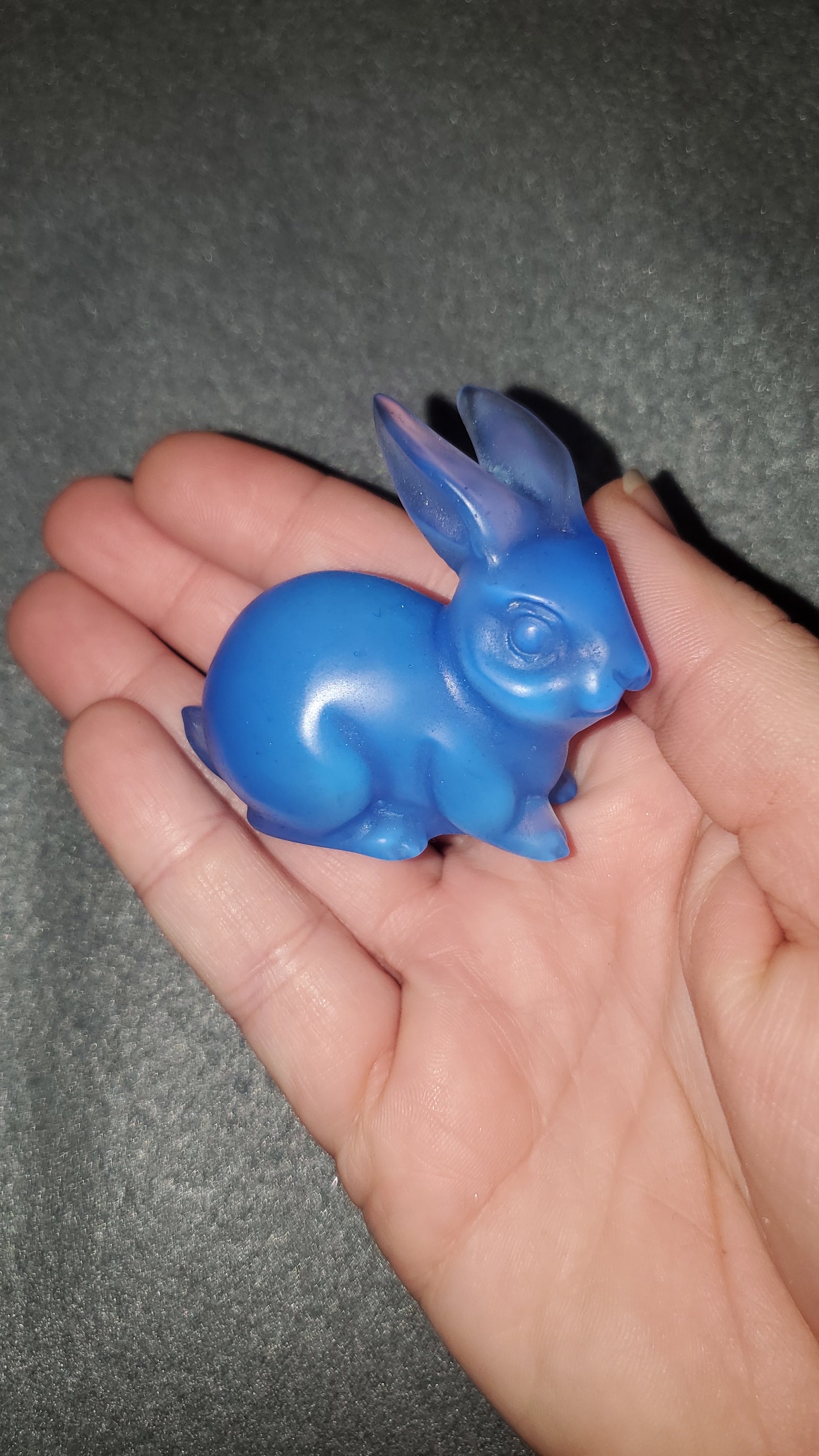 Blue Opalite Rabbit