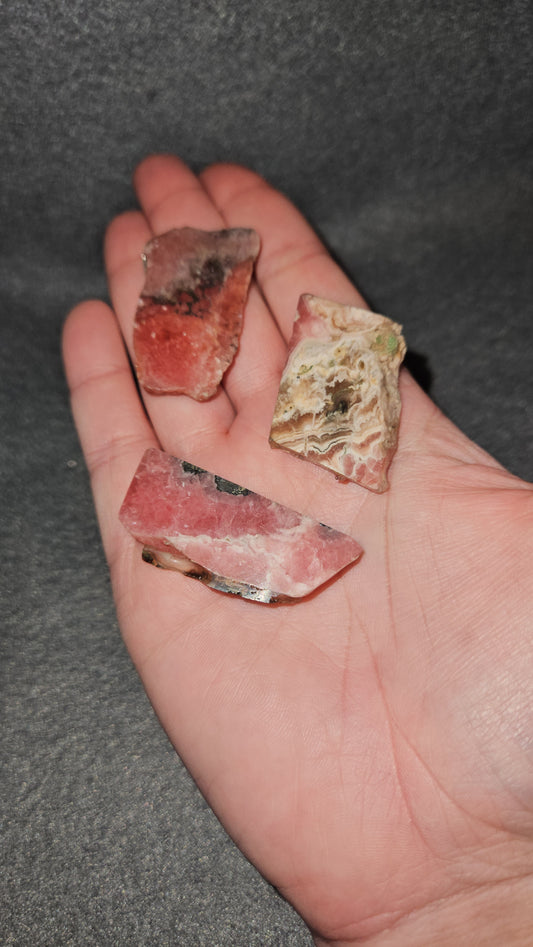 Rhodochrosite Slice