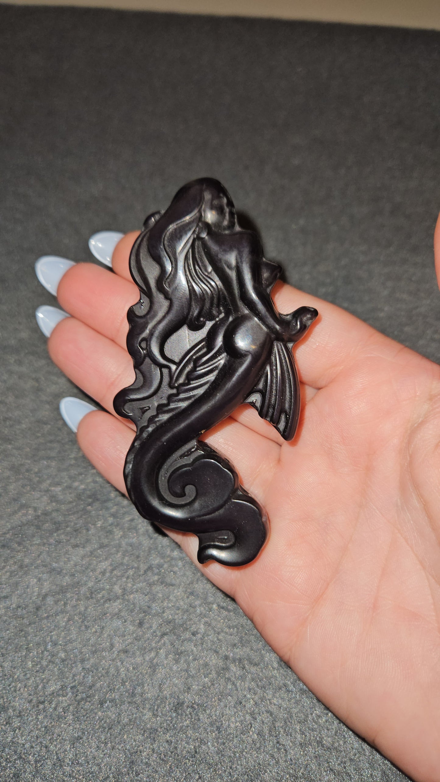 Rainbow Obsidian Mermaid