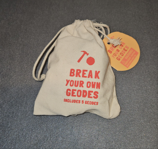 Break Your Own Geode Bag