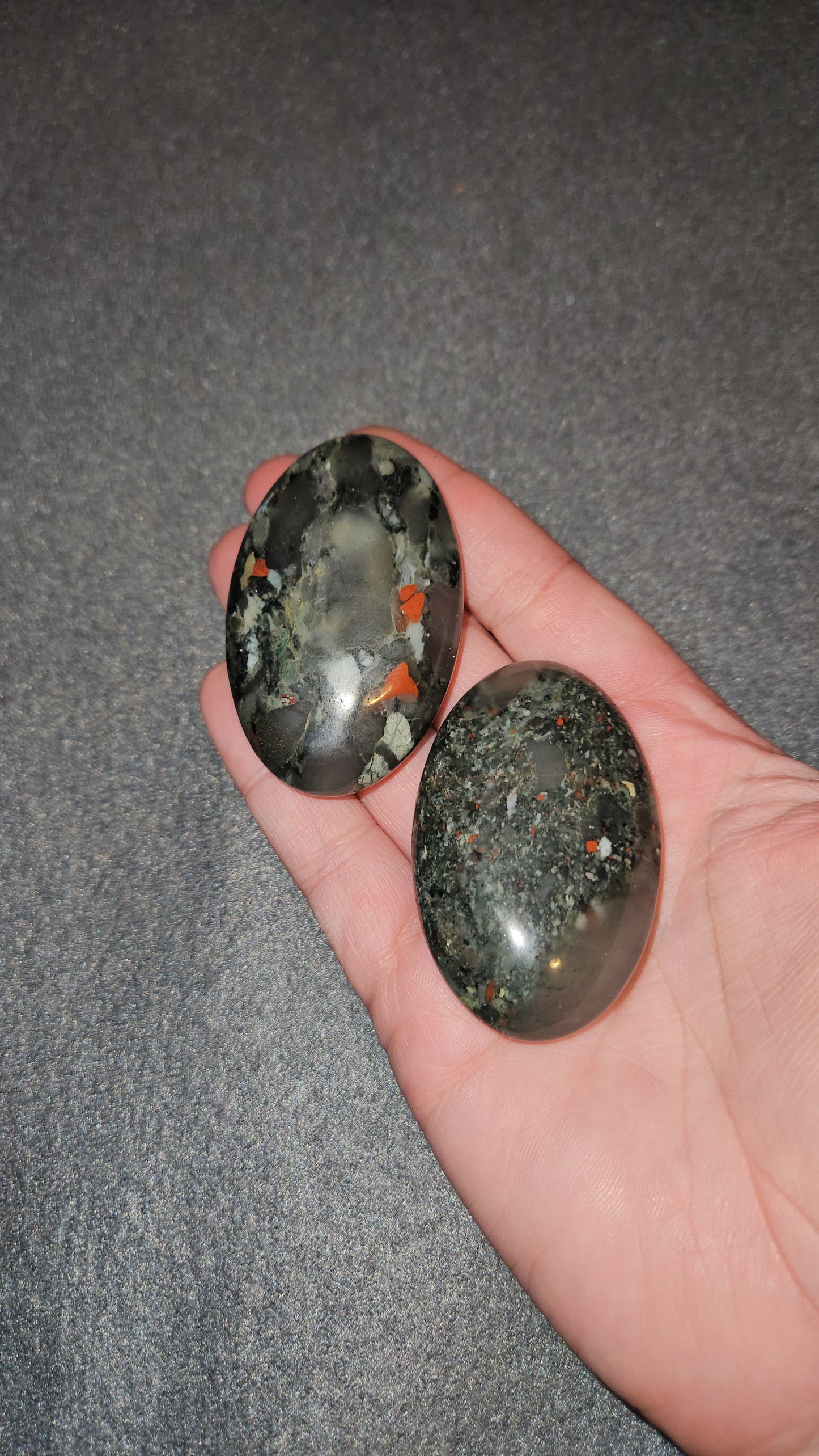 African Bloodstone Palm Stone