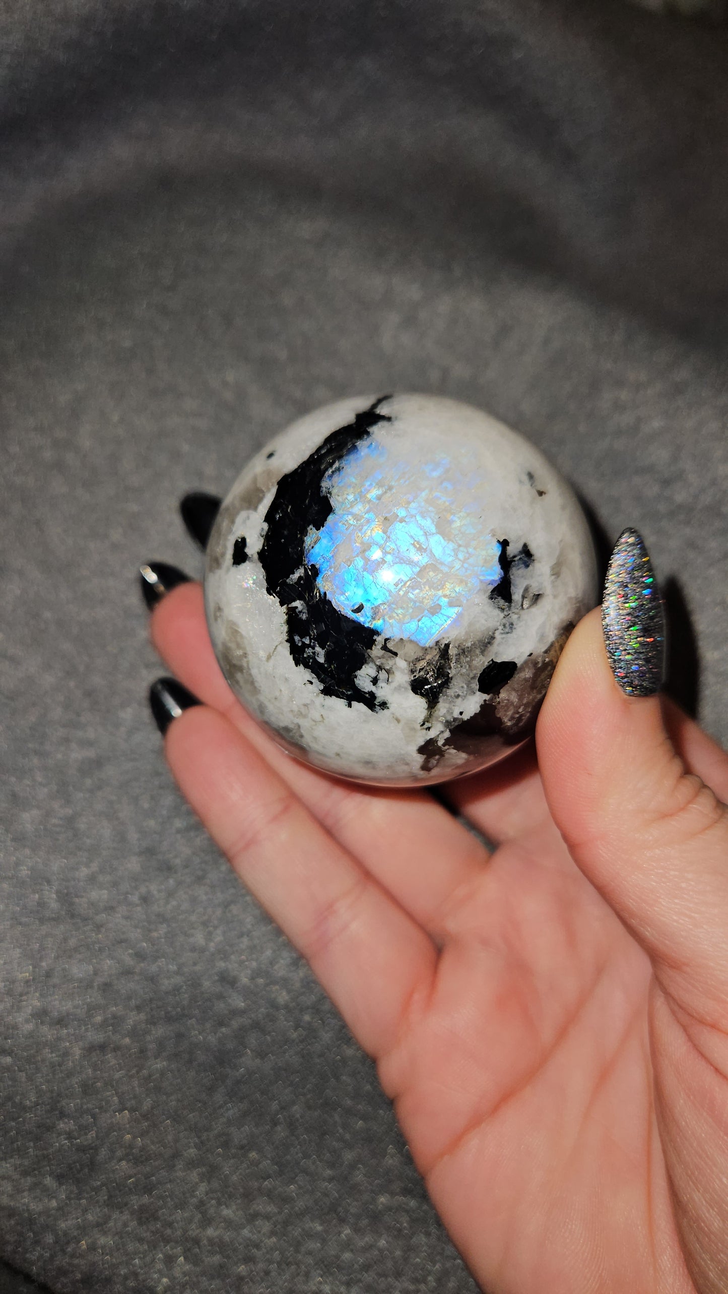 Rainbow Moonstone Sphere