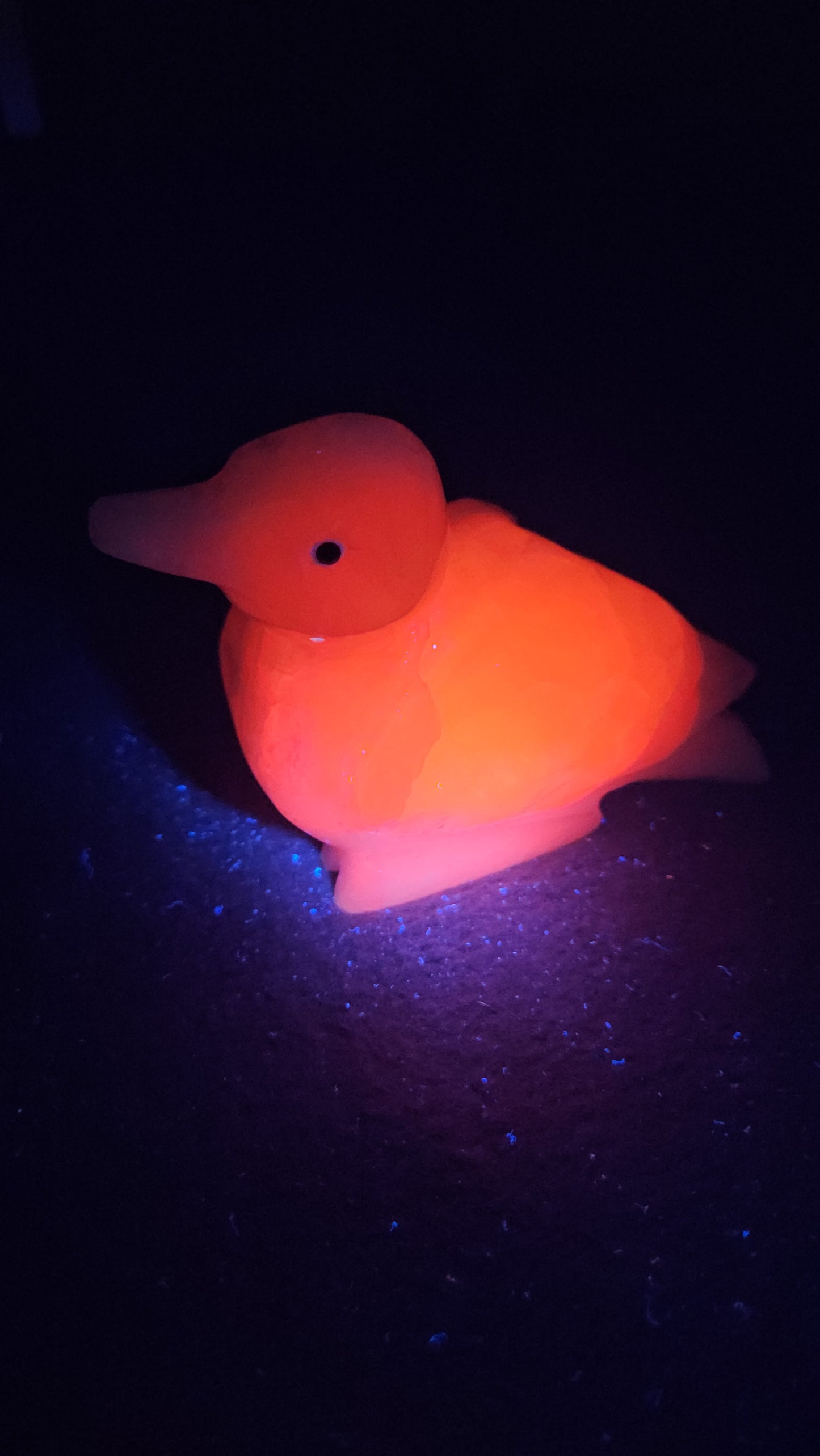 Pink Mangano Calcite Duck