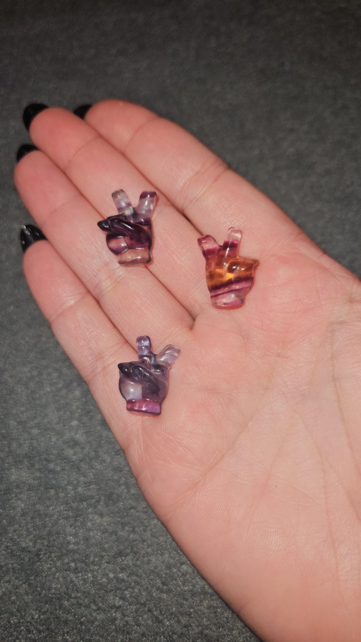 Mini Fluorite Peace