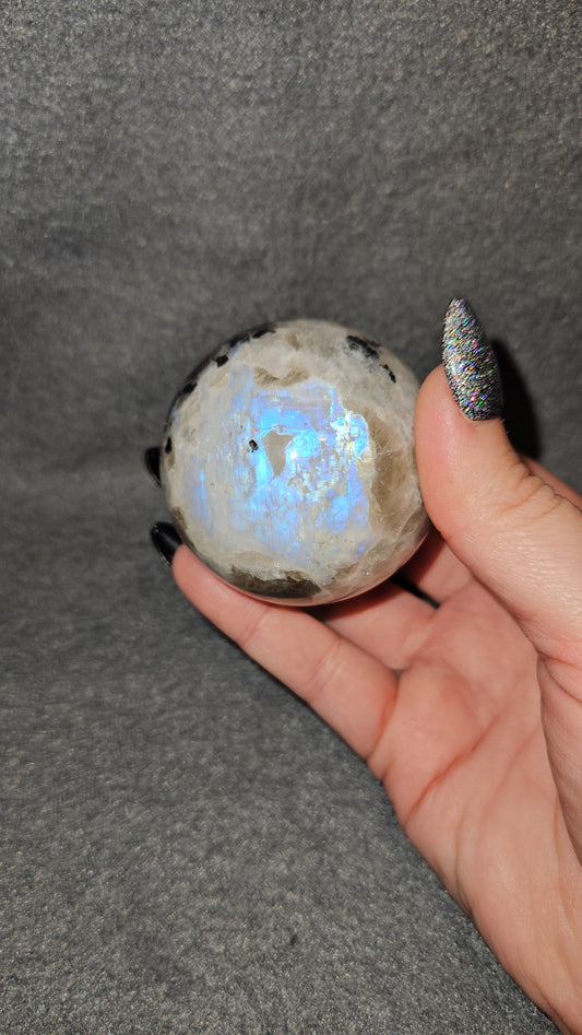 Rainbow Moonstone Sphere