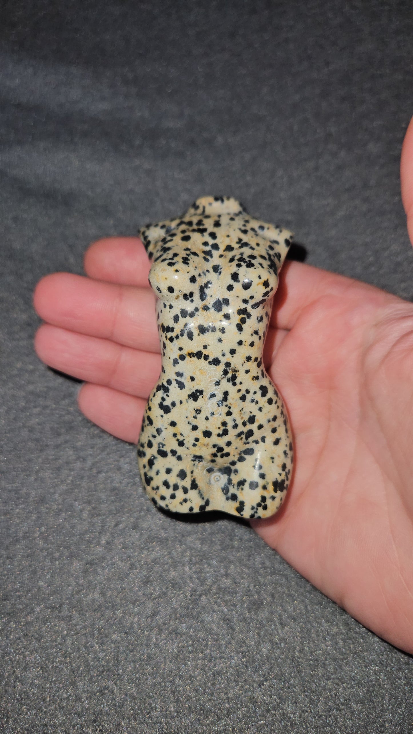 Dalmatian Jasper Goddess Body