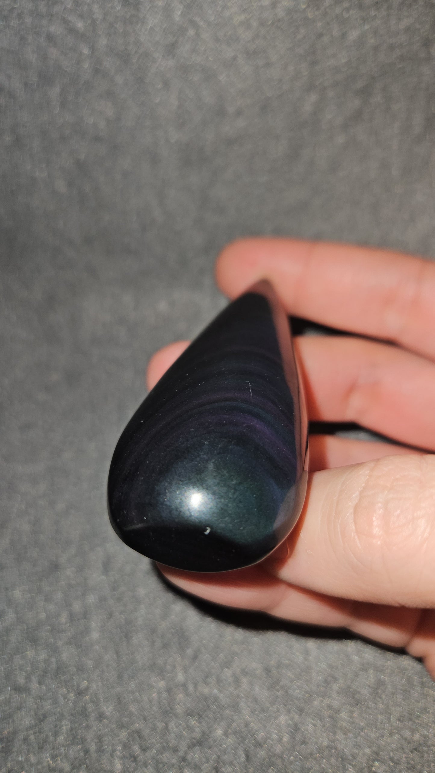 Rainbow Obsidian Drop