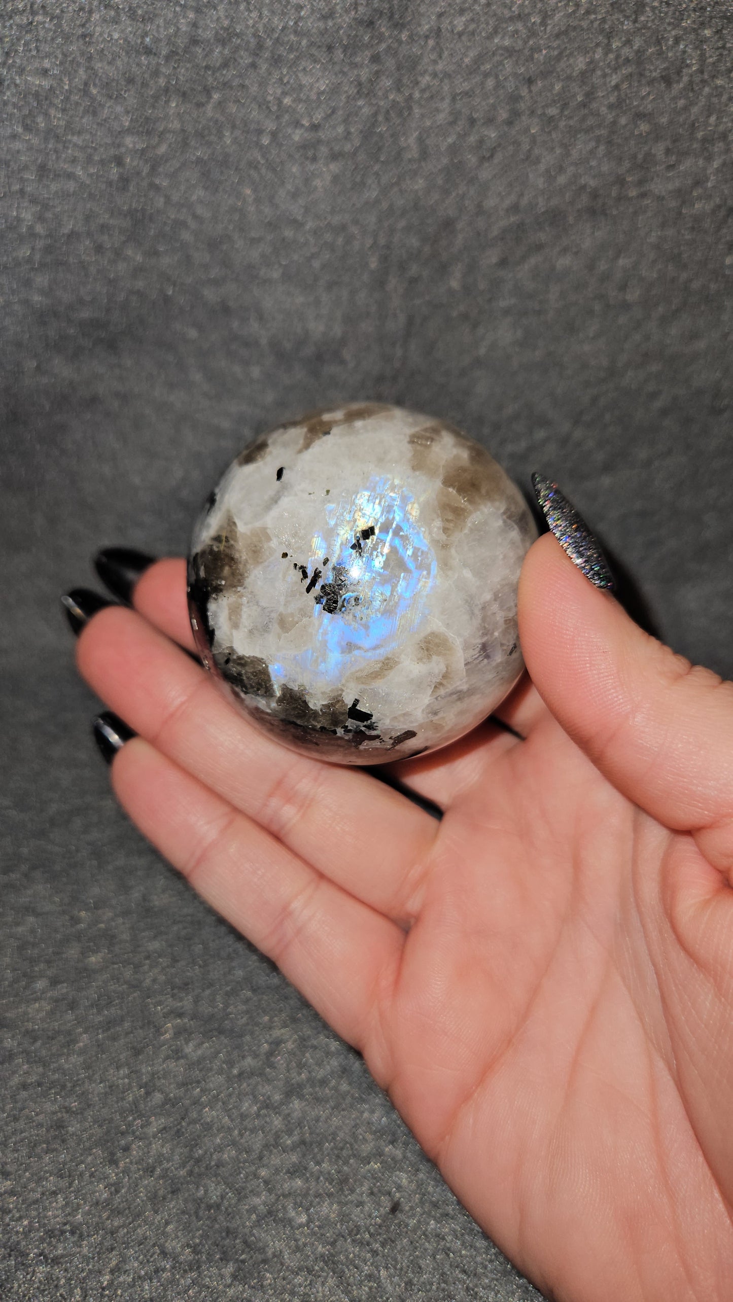 Rainbow Moonstone Sphere