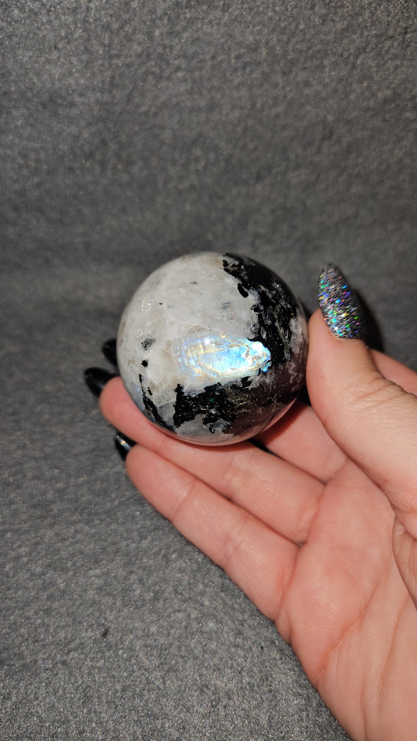 Rainbow Moonstone Sphere