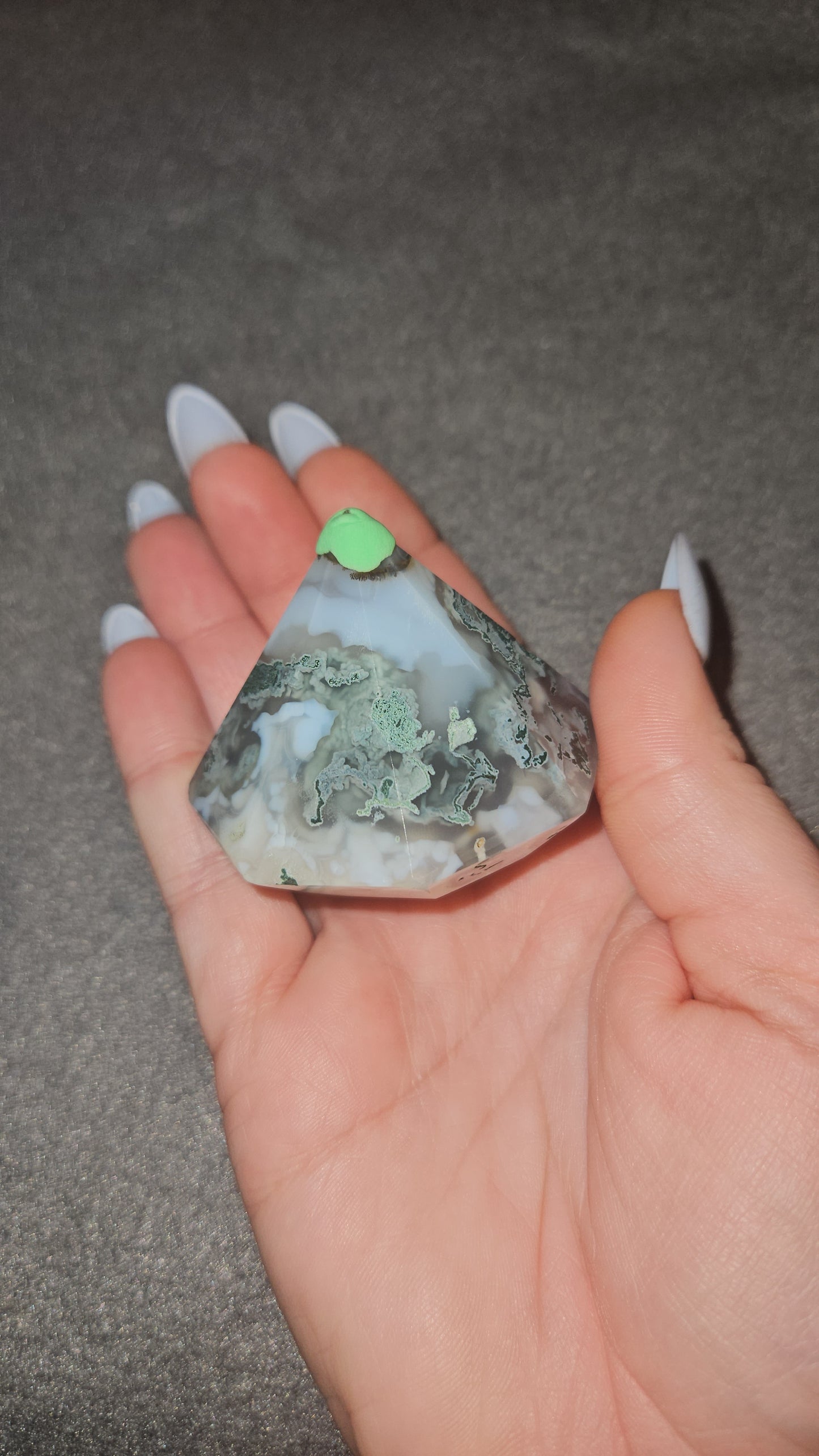 Moss Agate Diamond