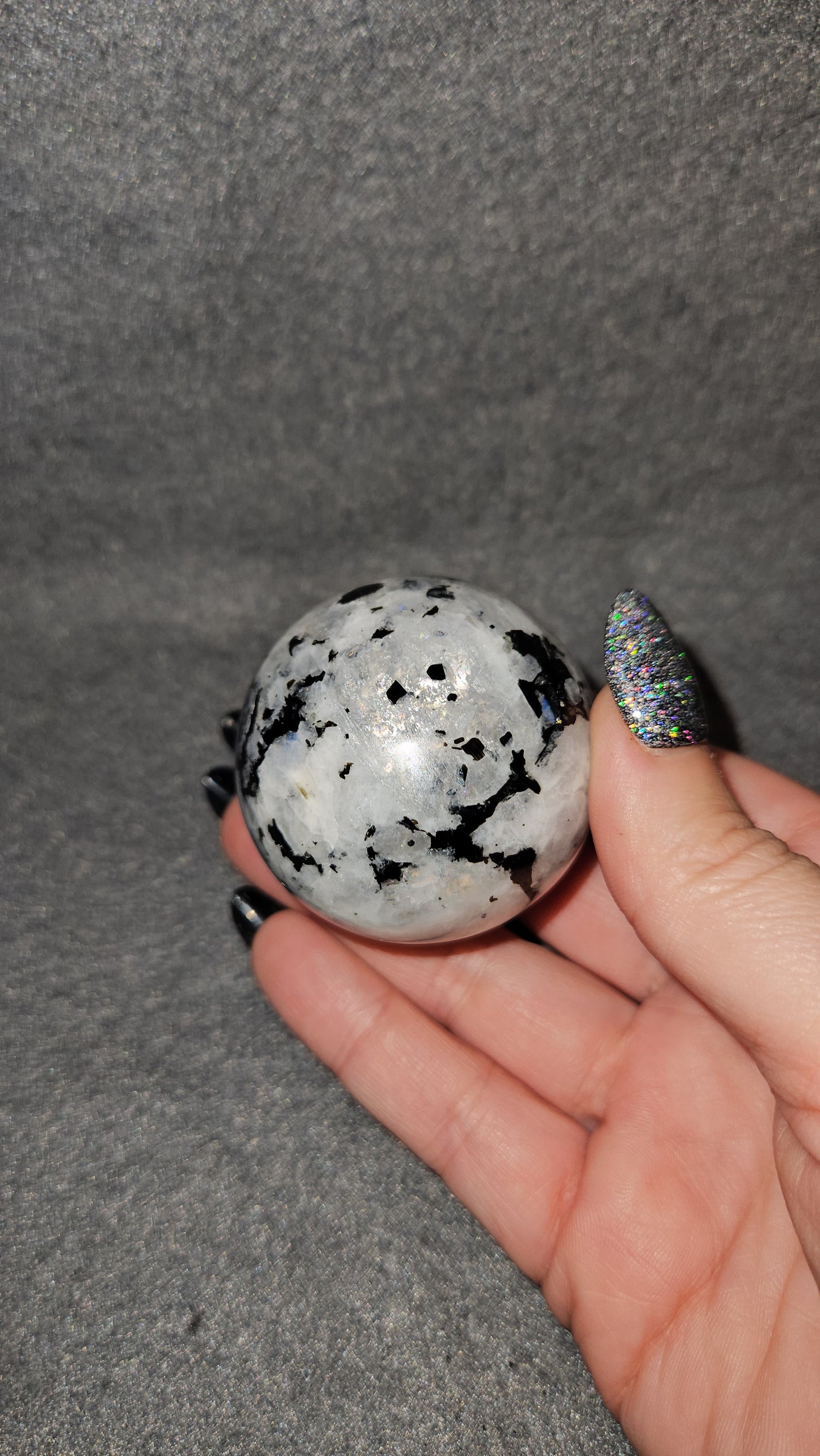 Rainbow Moonstone Sphere