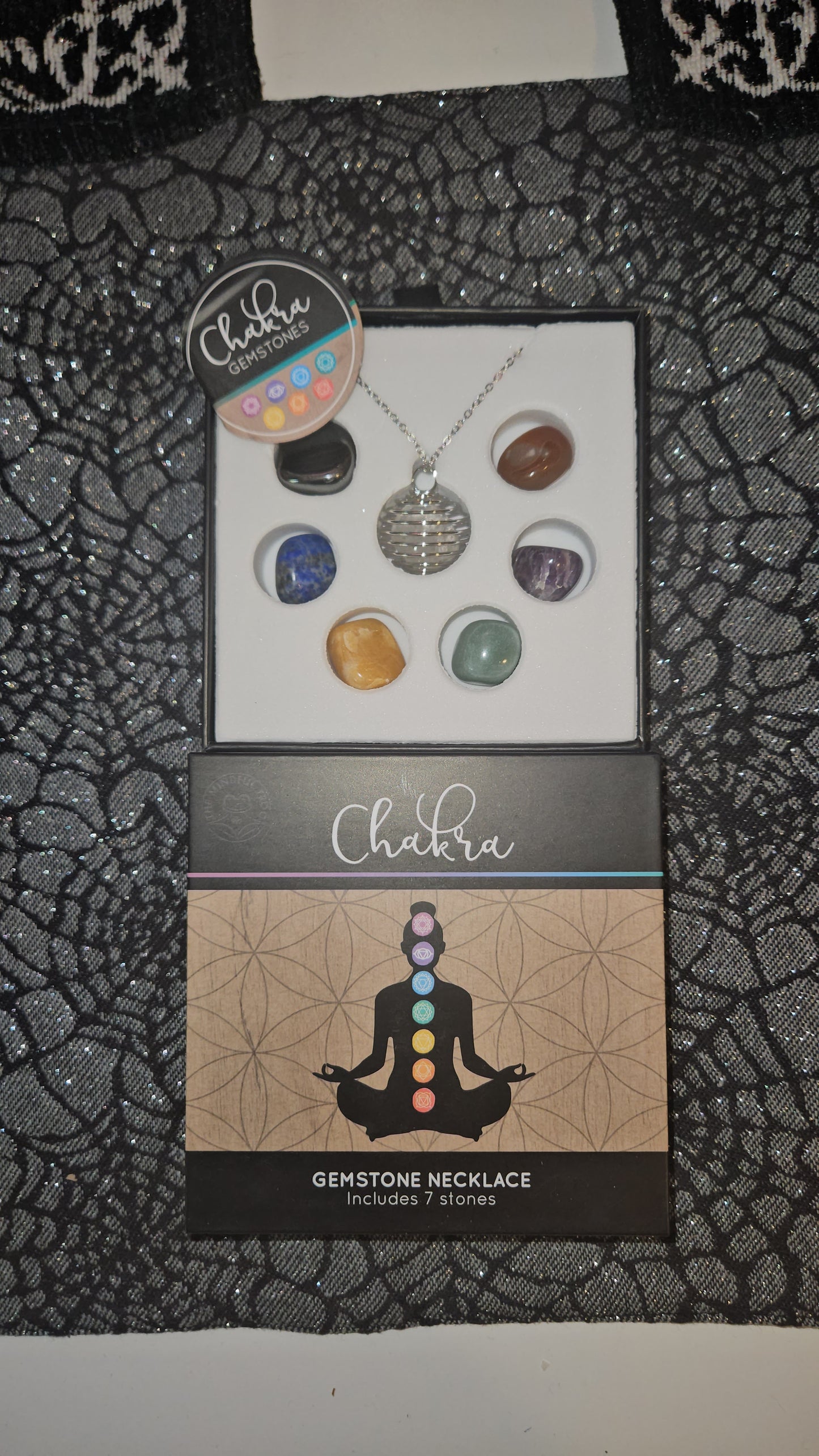 Chakra Crystal Healing Necklace Kit