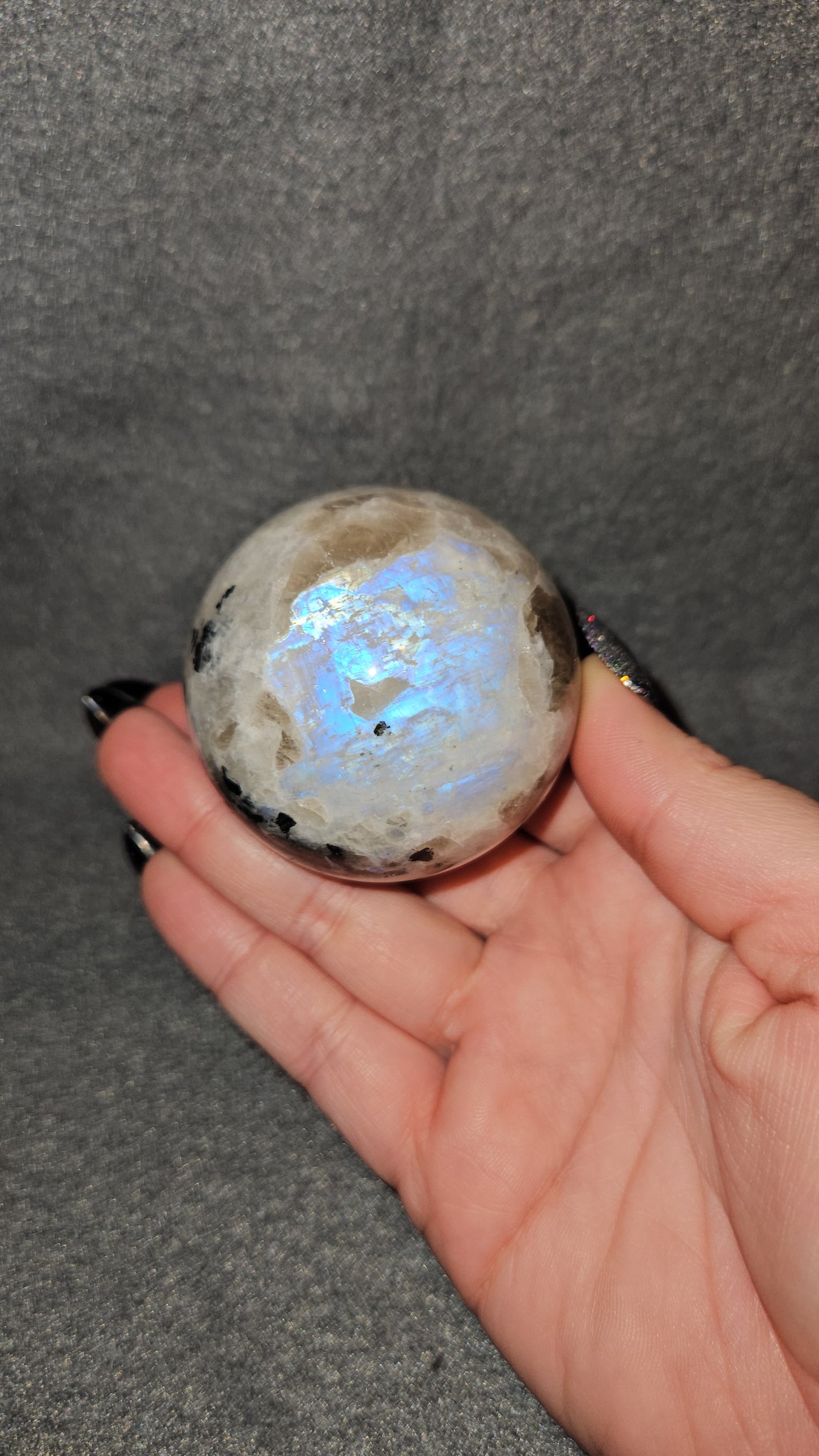 Rainbow Moonstone Sphere