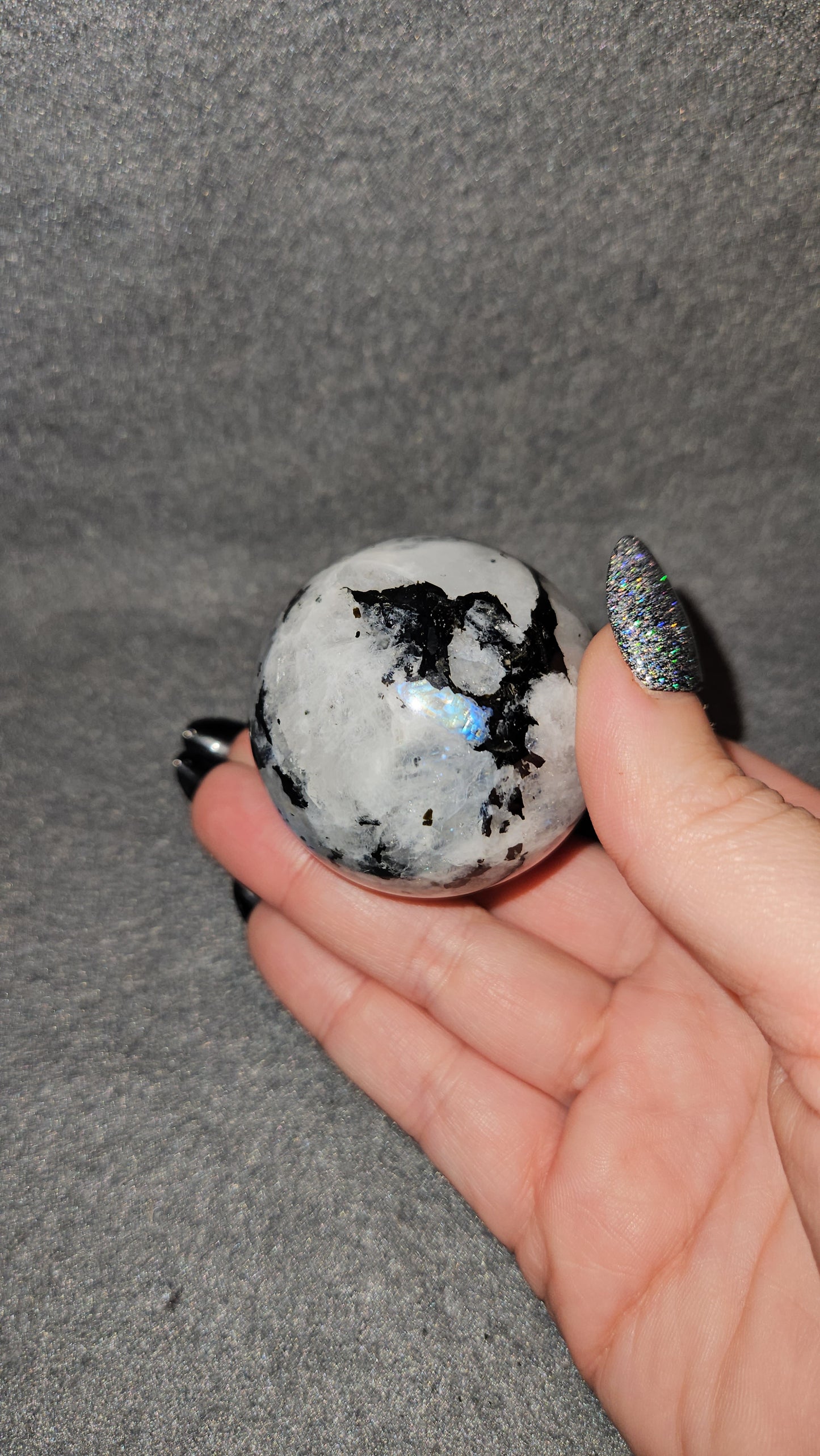 Rainbow Moonstone Sphere