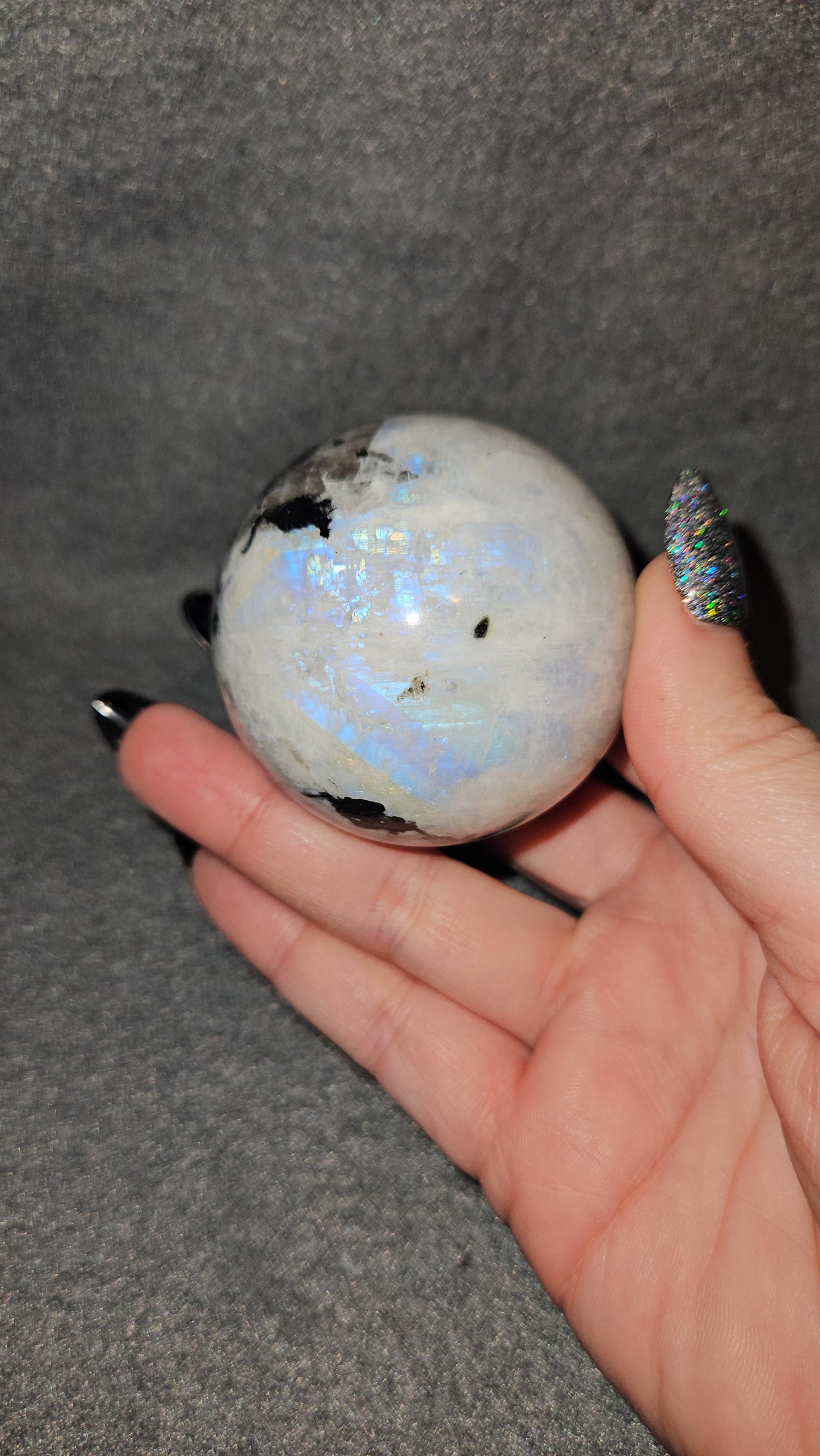 Rainbow Moonstone Sphere