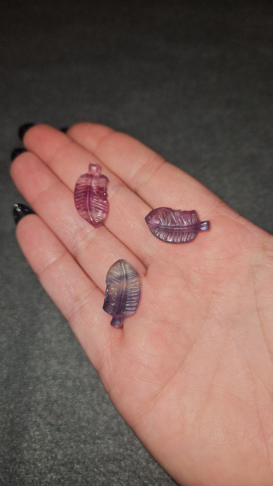 Mini Fluorite Feather