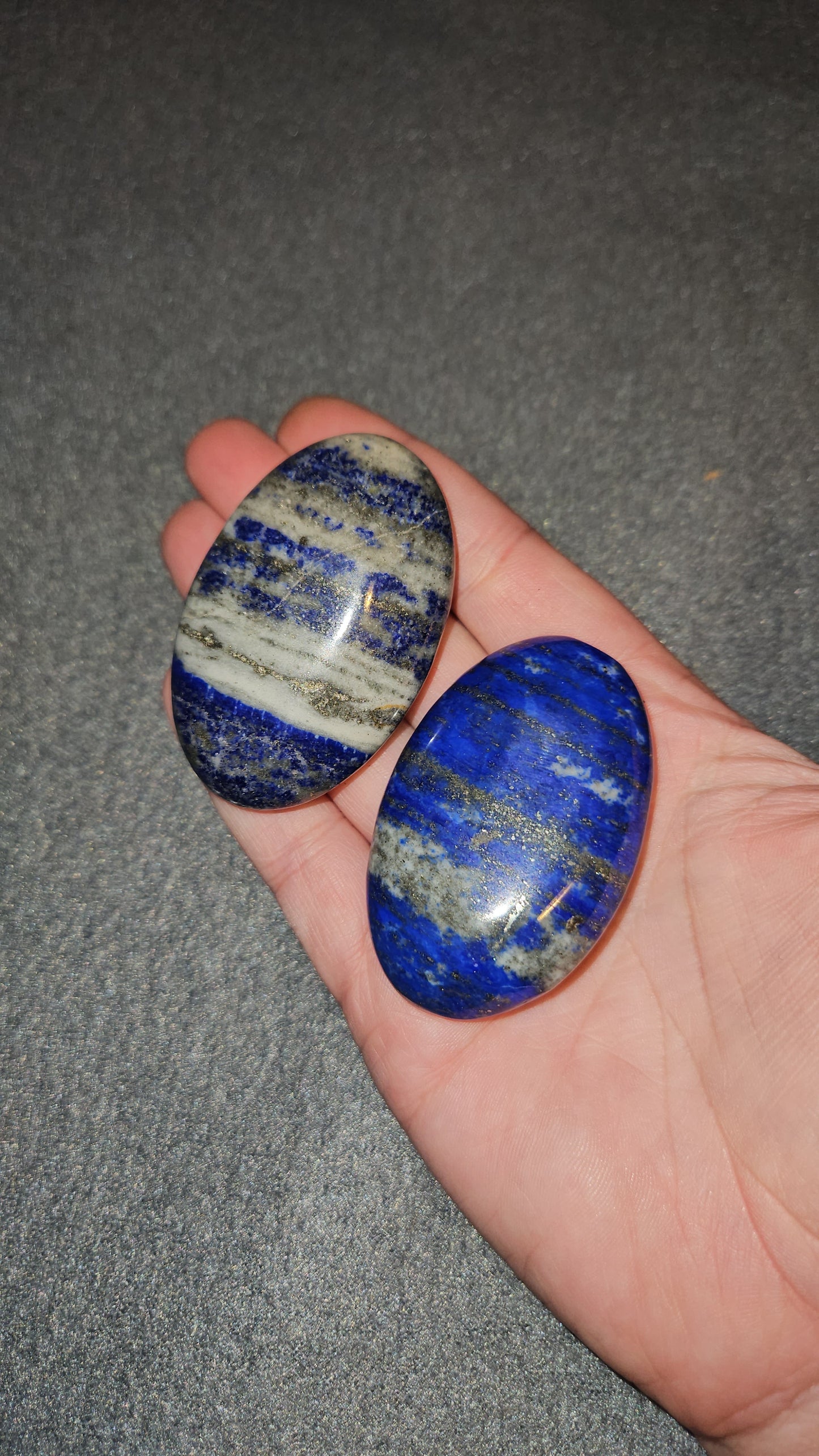 Lapis Lazuli Palm Stone