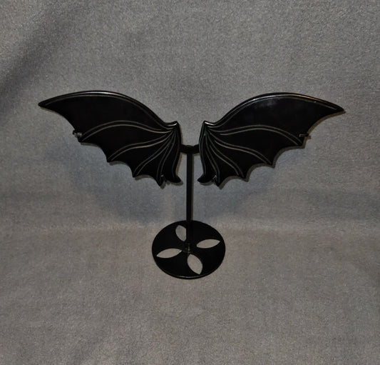 Black Obsidian Bat Wings