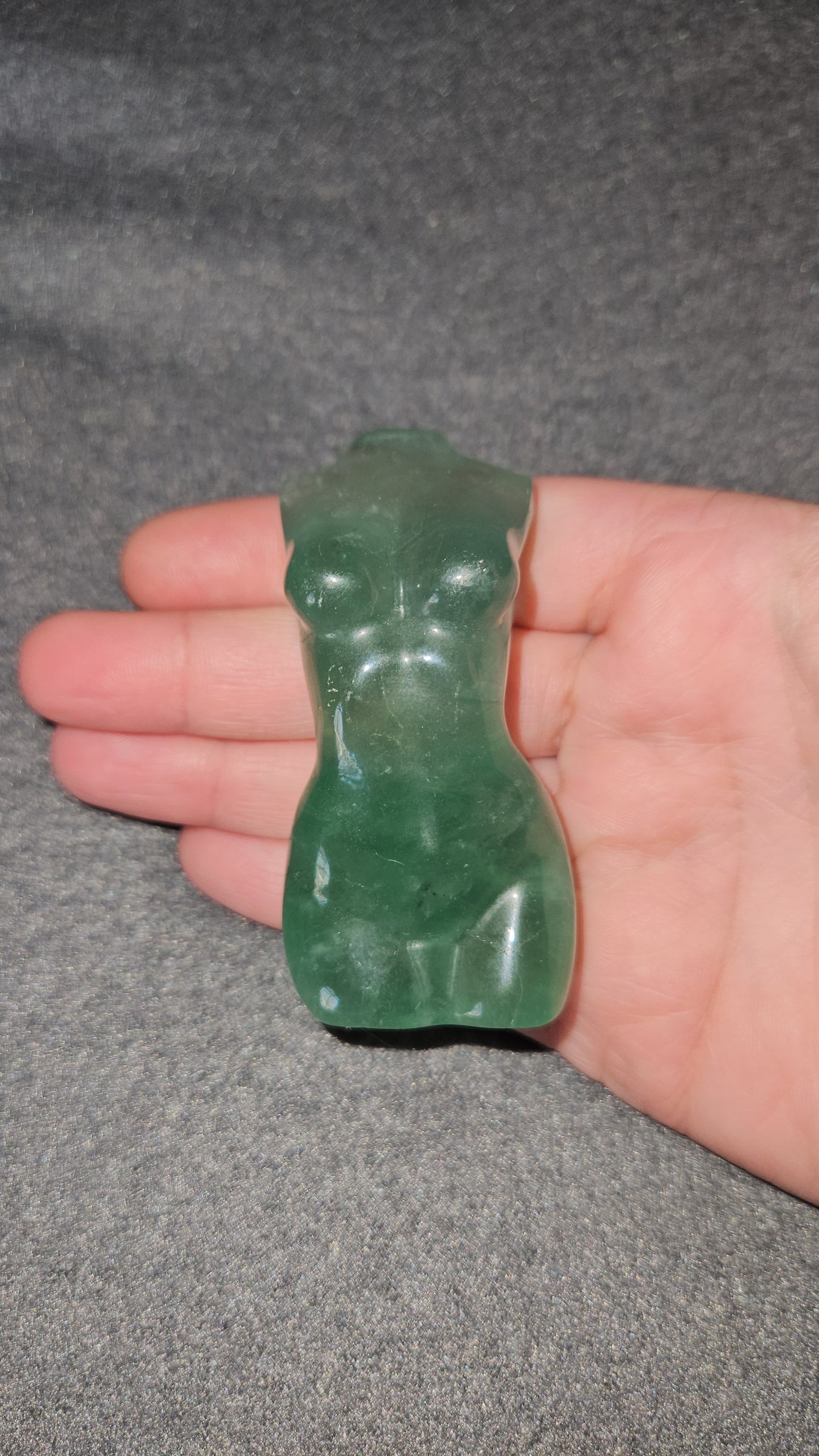 Green Fluorite Goddess Body