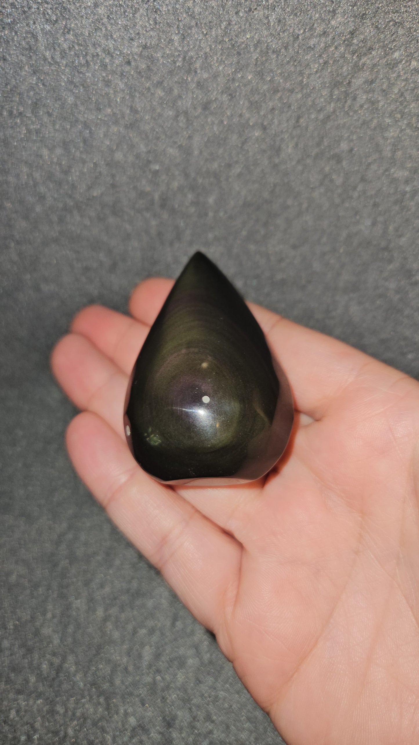 Rainbow Obsidian Drop