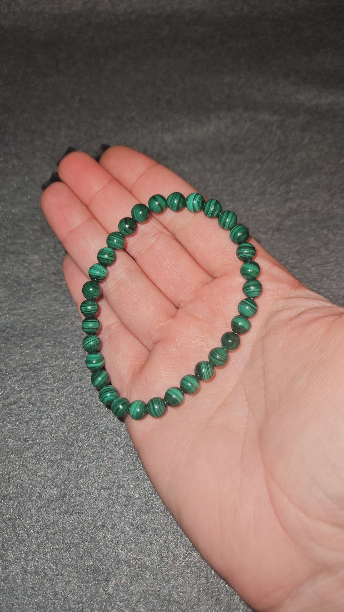 6mm Malachite Bracelet