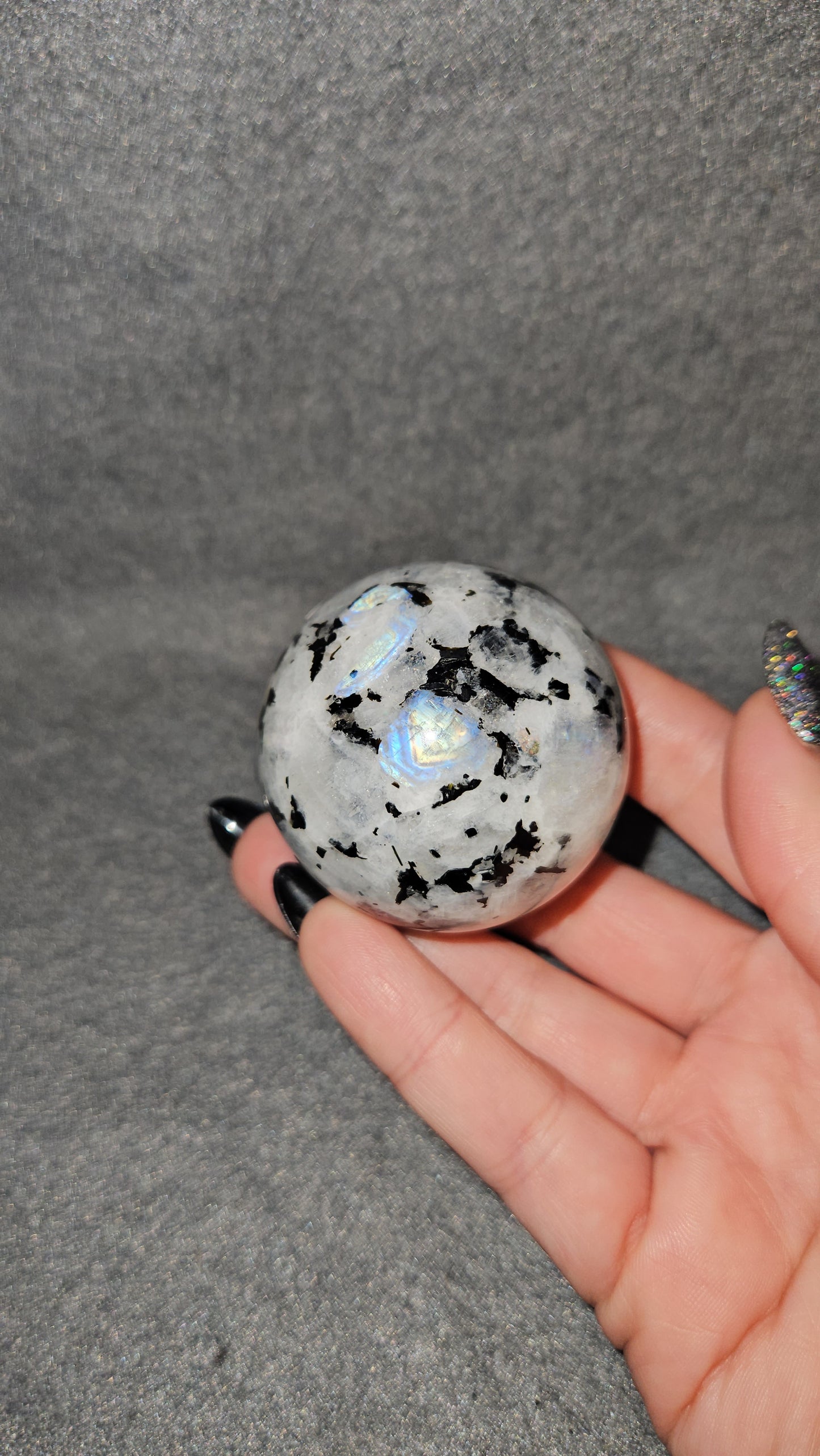 Rainbow Moonstone Sphere