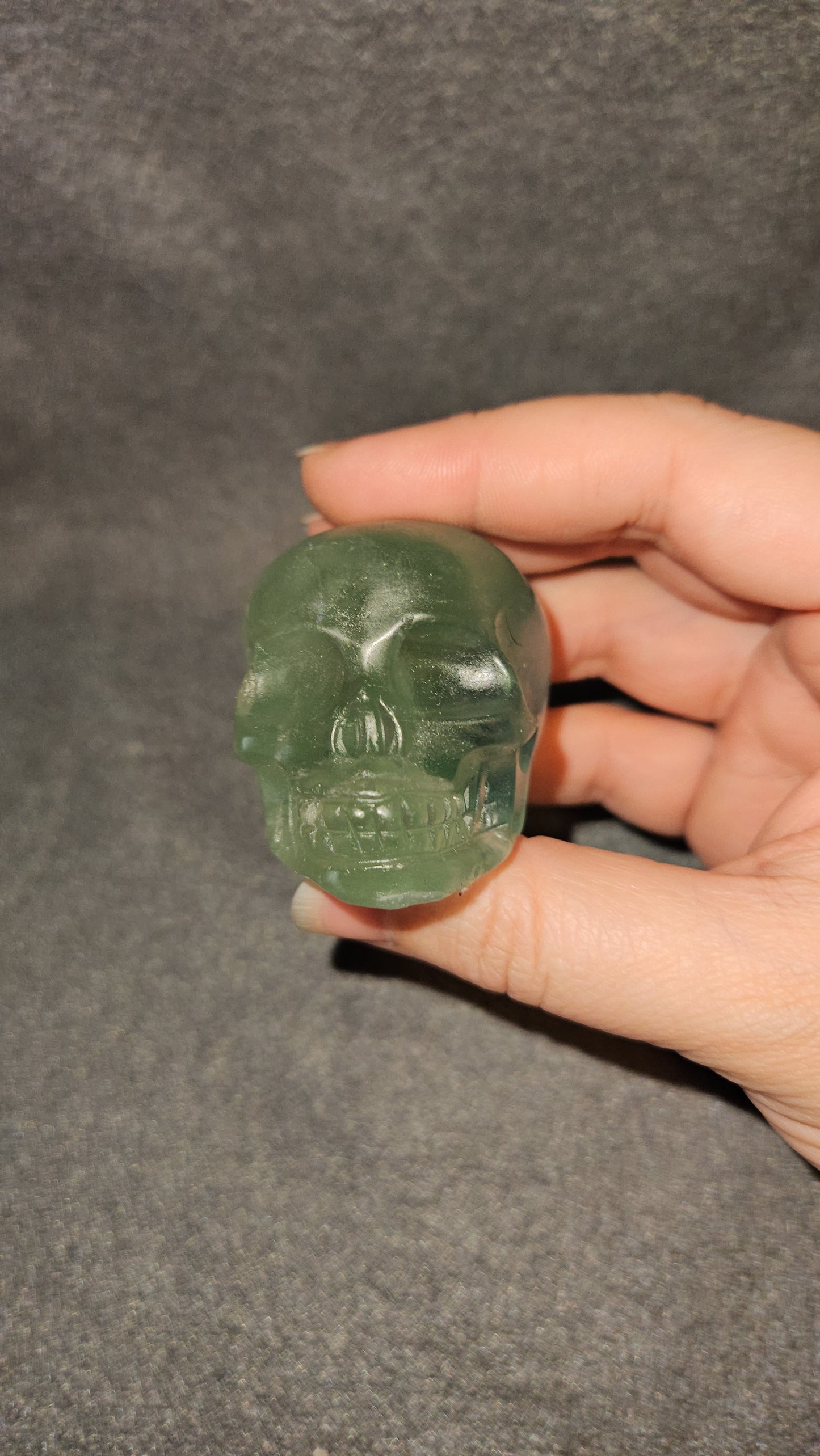 Fluorite Skull