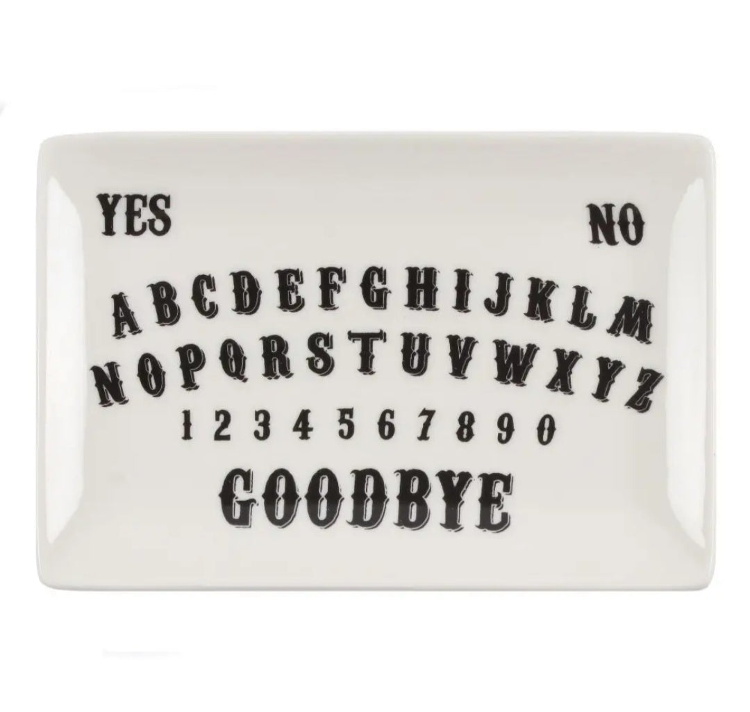 White Spirit Board Trinket Dish