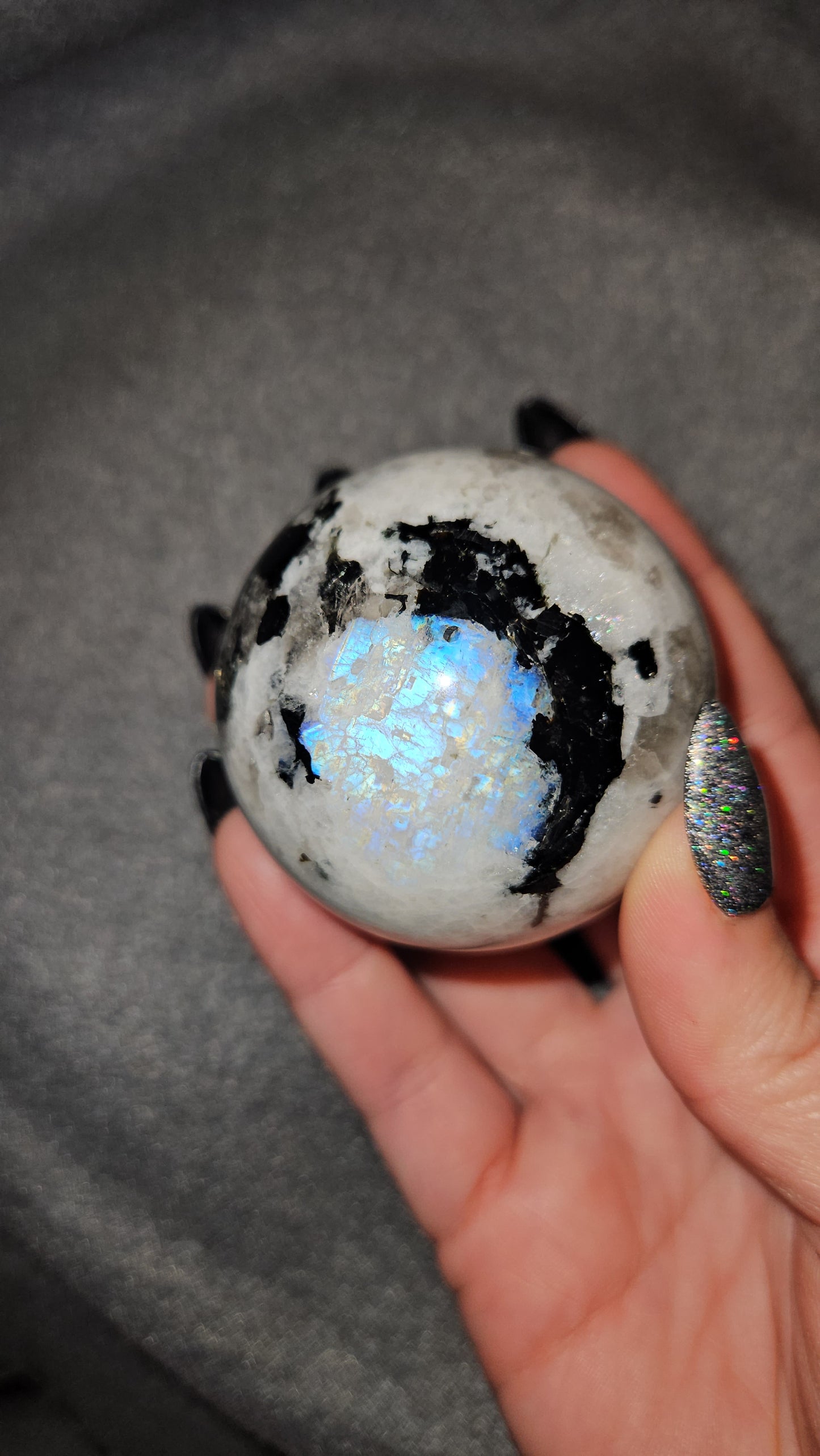 Rainbow Moonstone Sphere