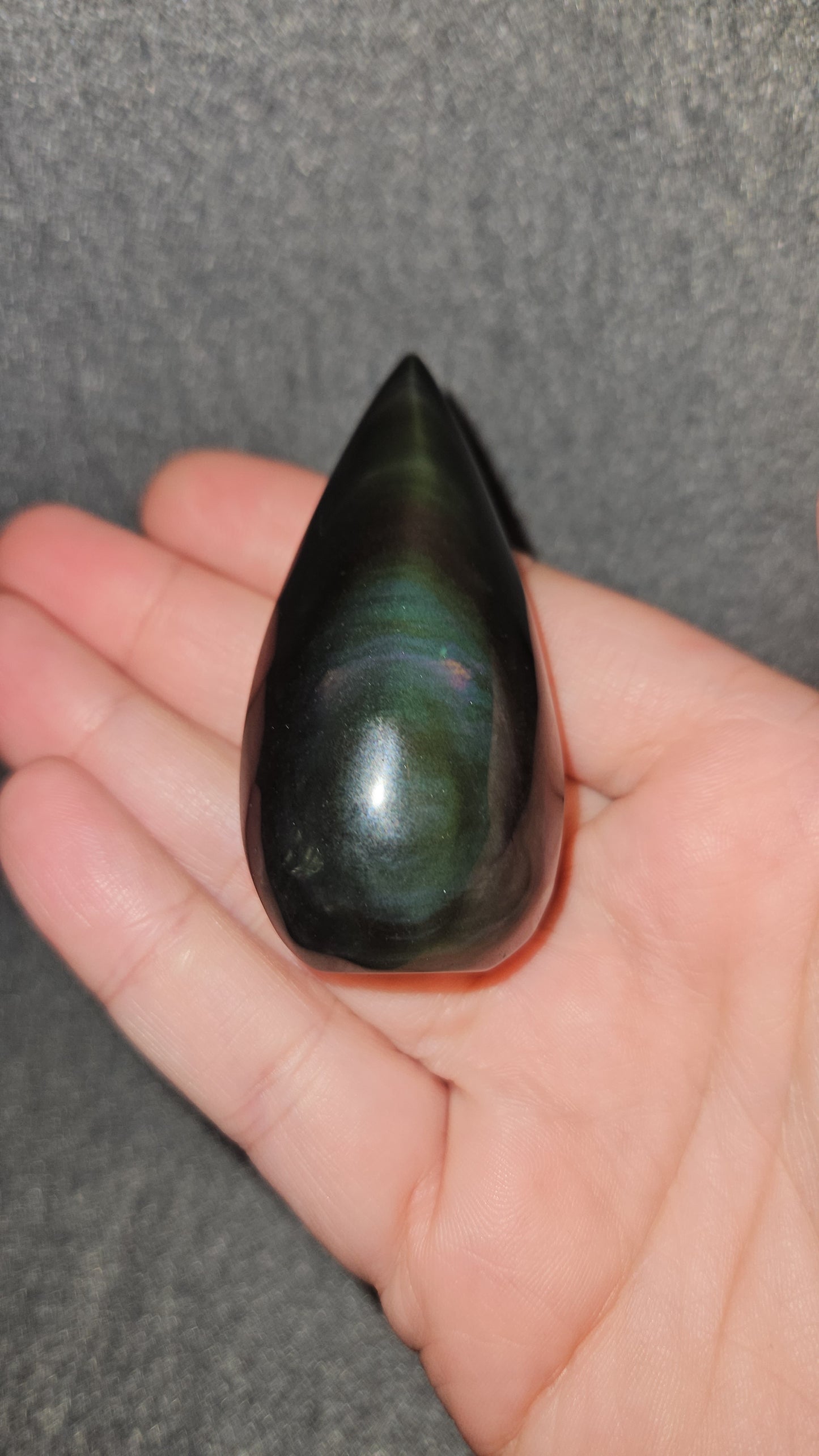 Rainbow Obsidian Drop