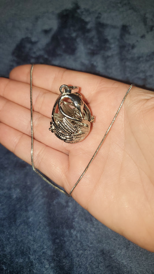 Swan Cage Pendant