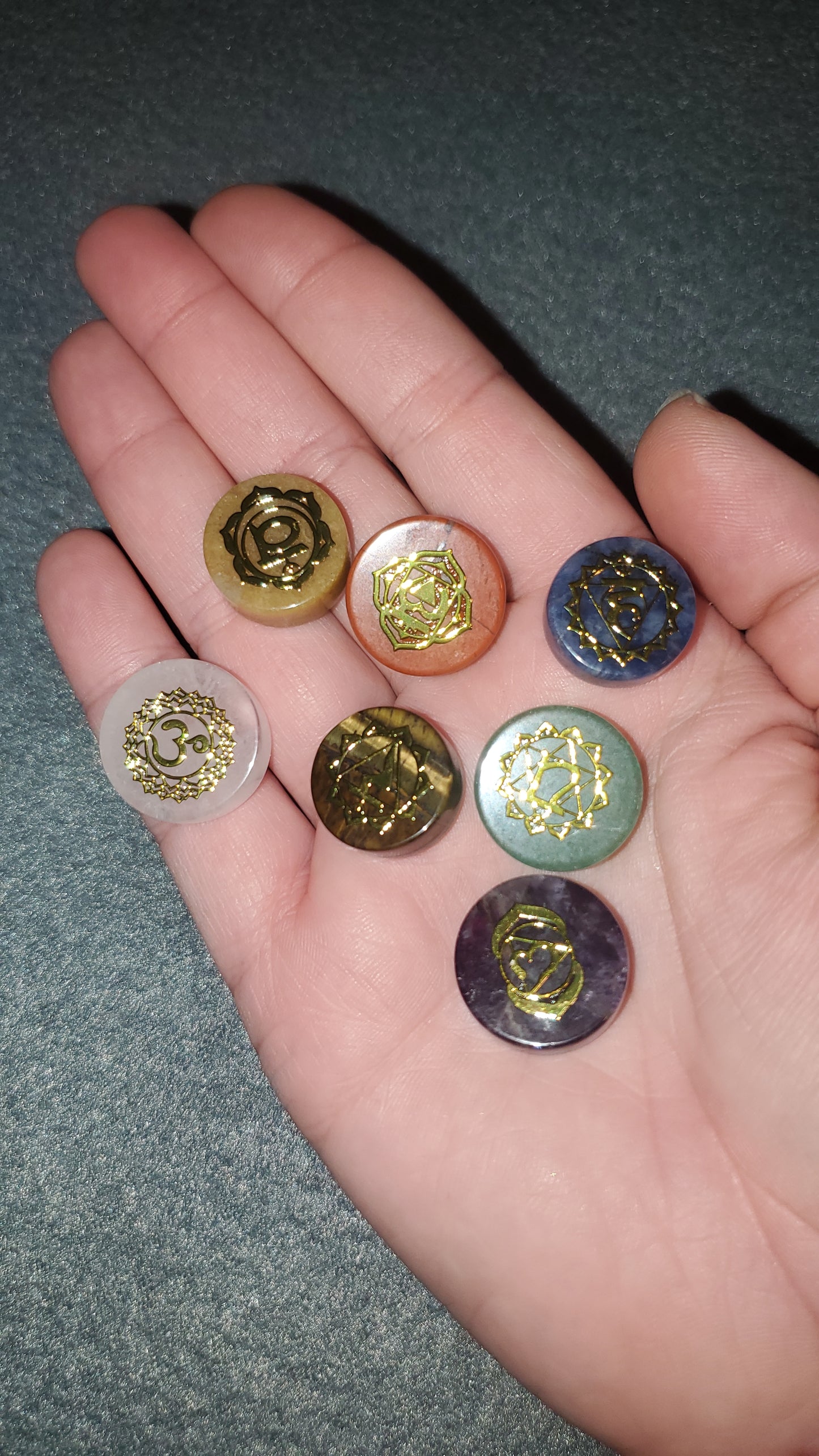 Mini Chakra Disk Set