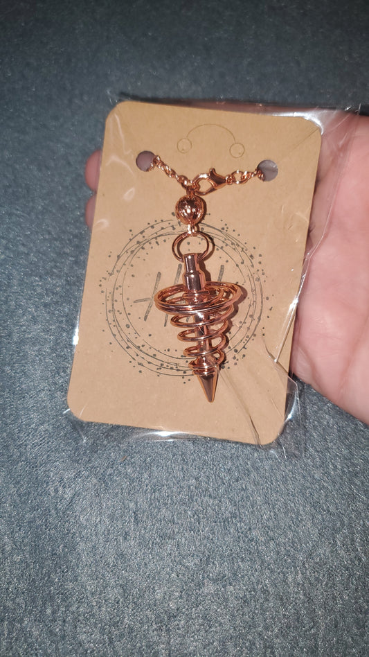 Rose Swirl Pendulum